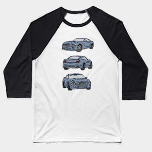 triple muscle car Baseball T-Shirt